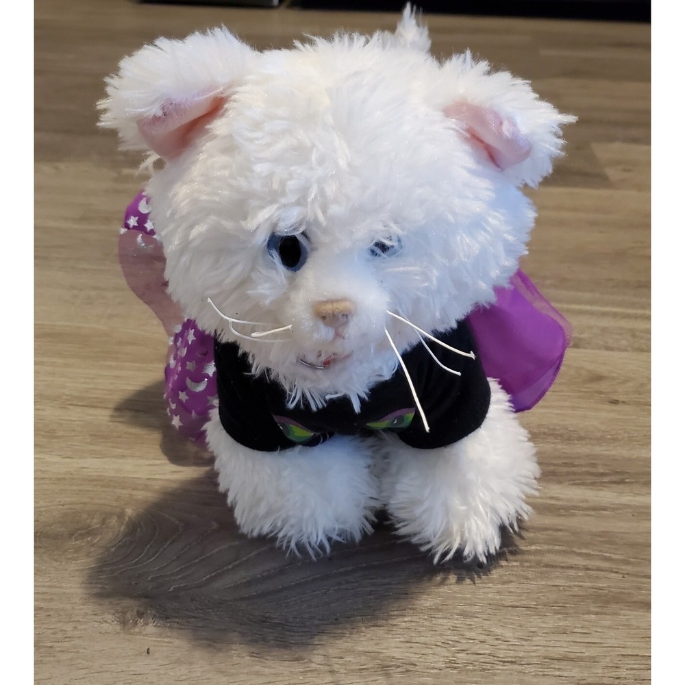 Build A Bear Promise Pets Persian Himalayan White Cat Kitten Plush BABW